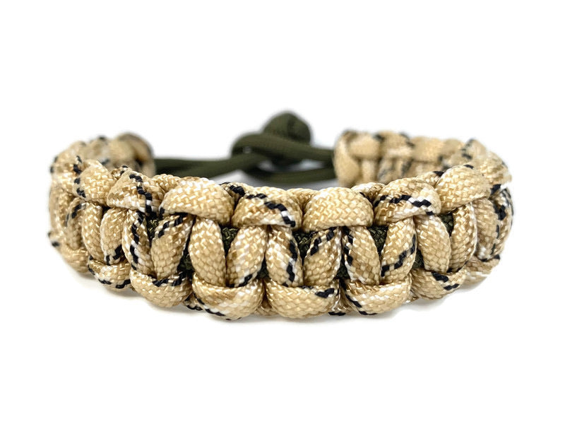 Mad Max Paracord Survival Bracelet – Military Camo Blue