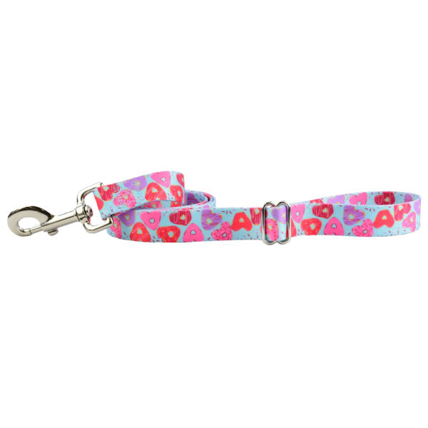 Sweet Sprinkles Heart Donut Dog Leash – EarthStyle