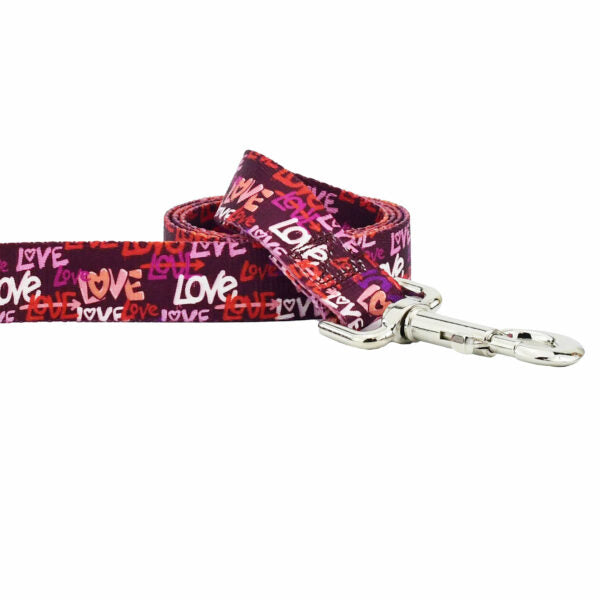 Love Graffiti Red Dog Leash – EarthStyle