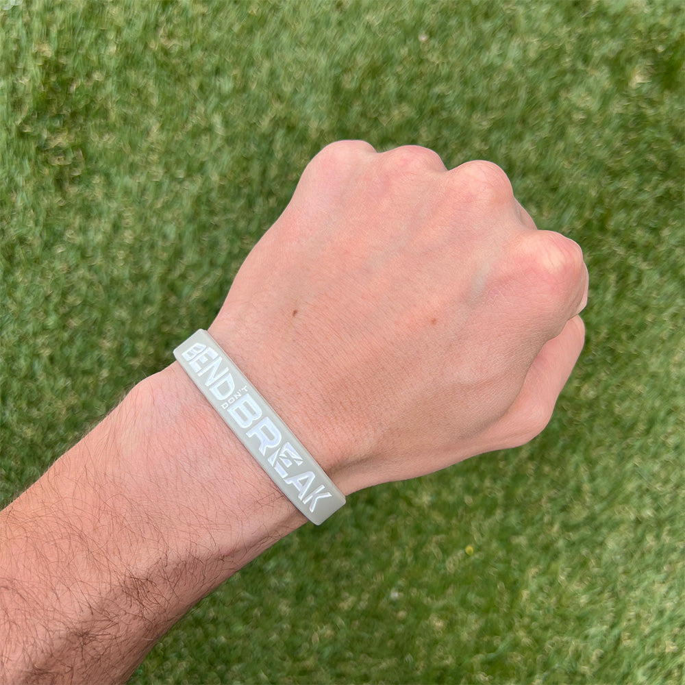 BEND DON'T BREAK Wristband