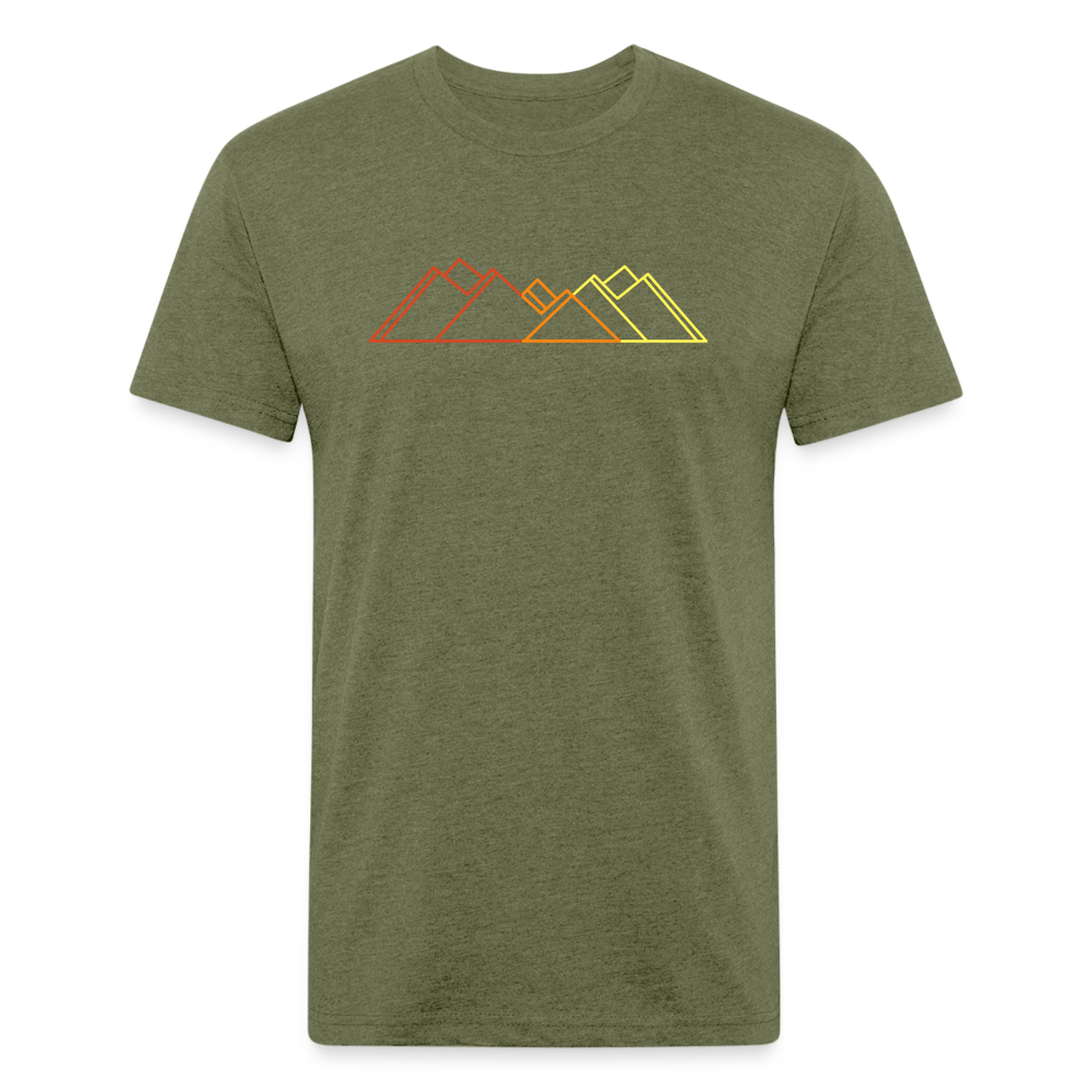 Retro '80s Mountains - Premium Graphic Tee