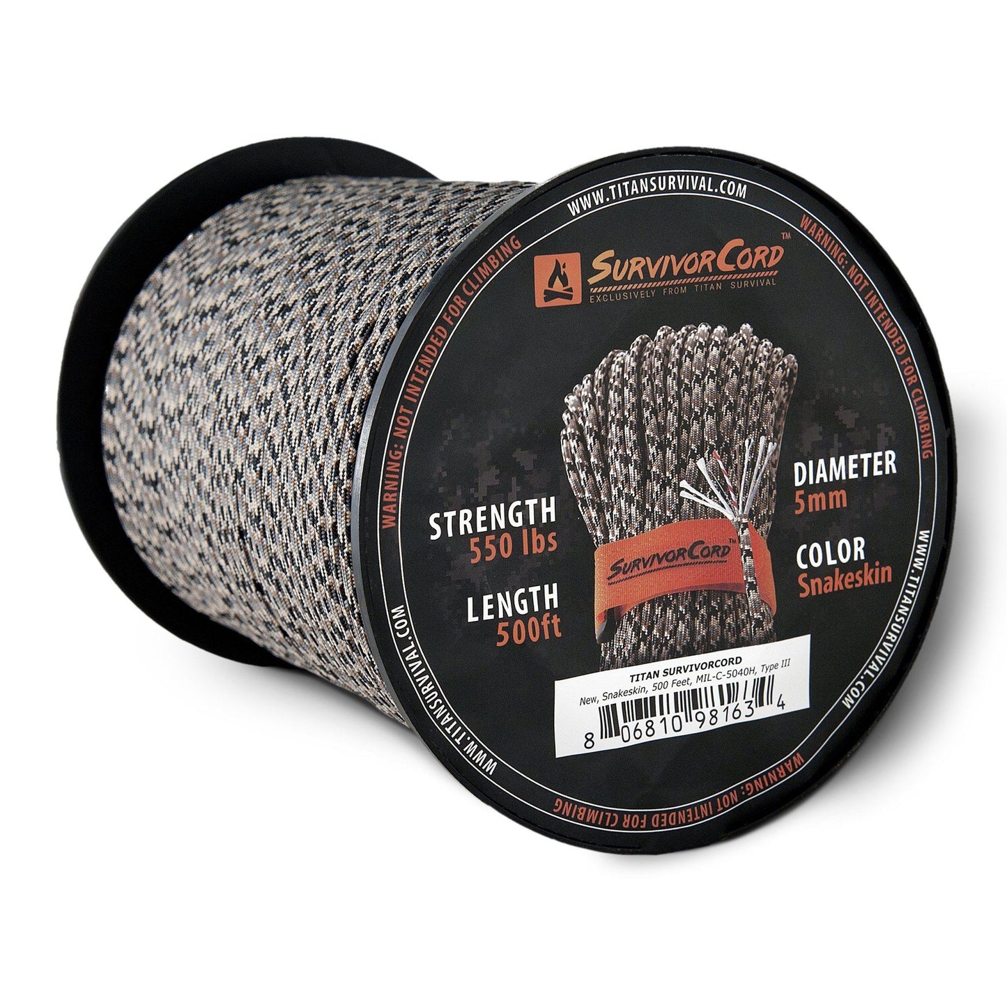 SurvivorCord Spool | SNAKESKIN