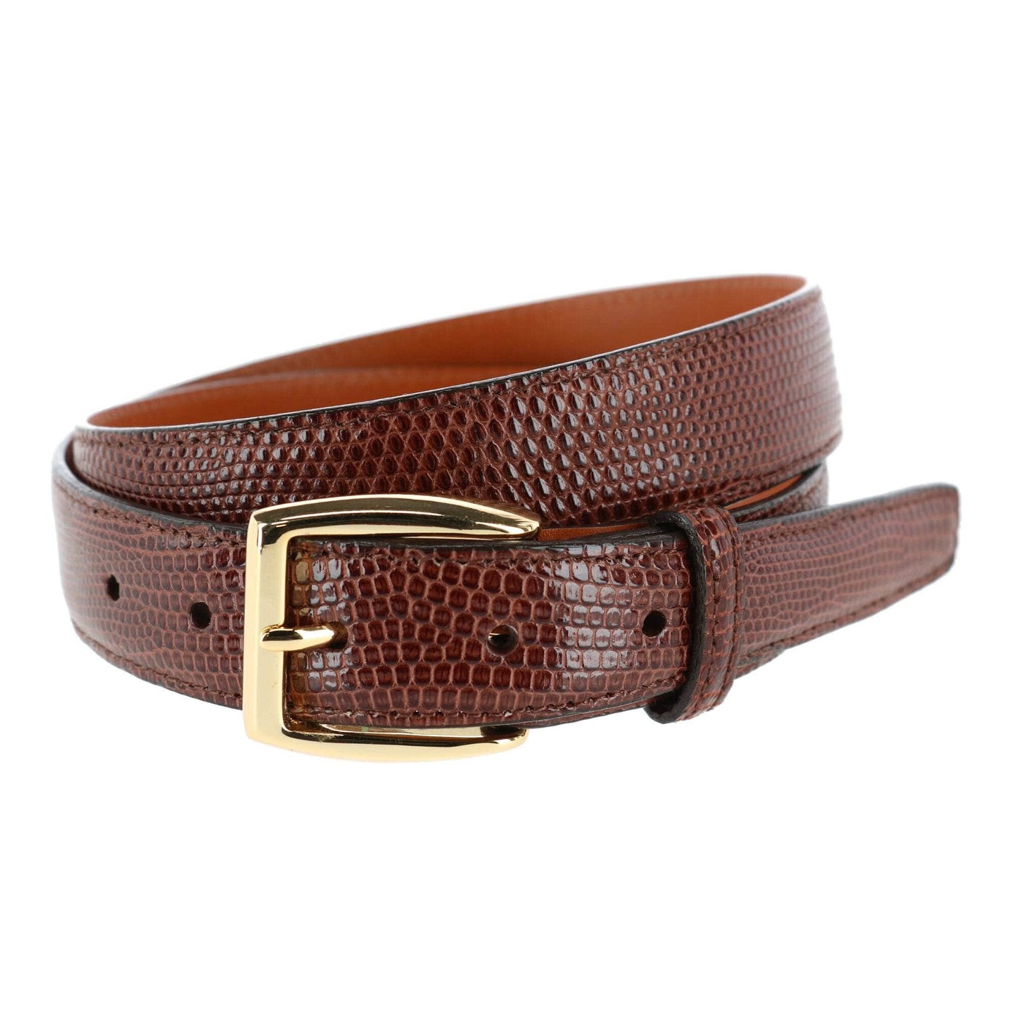 Windsor 30mm Genuine Lizard Belt (Two Interchangeable Buckle Set)