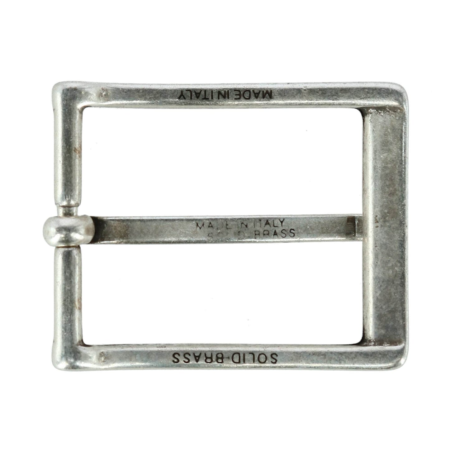 32mm Simply Stated Single Pronged Solid Brass Harness Belt Buckle