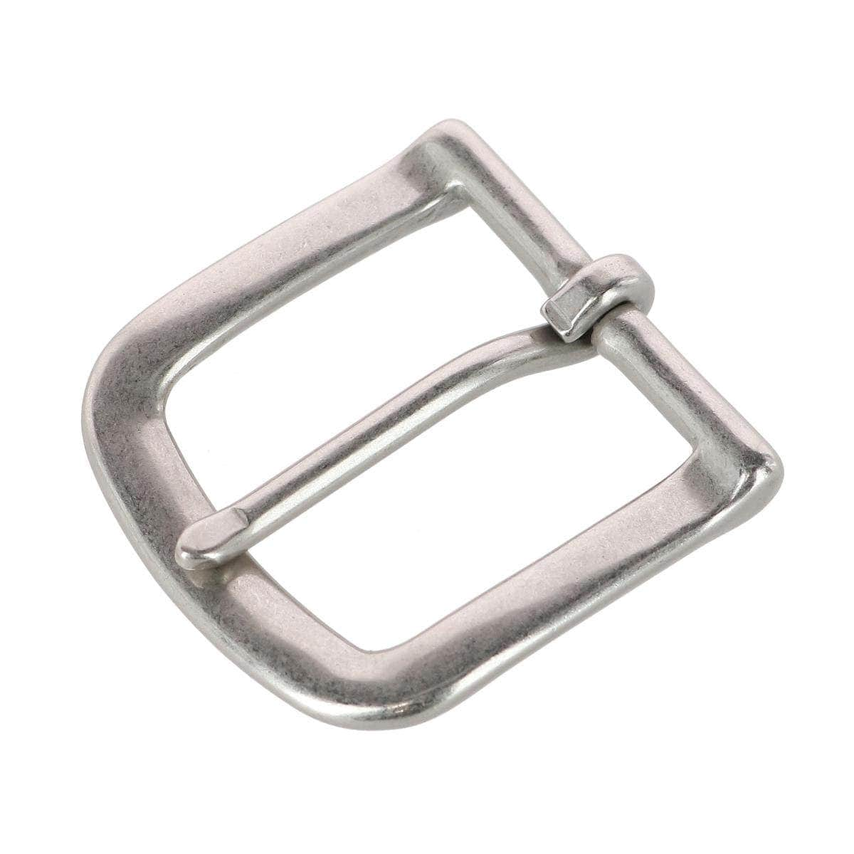 32mm Solid Brass Nickel Matte Single Prong Buckle