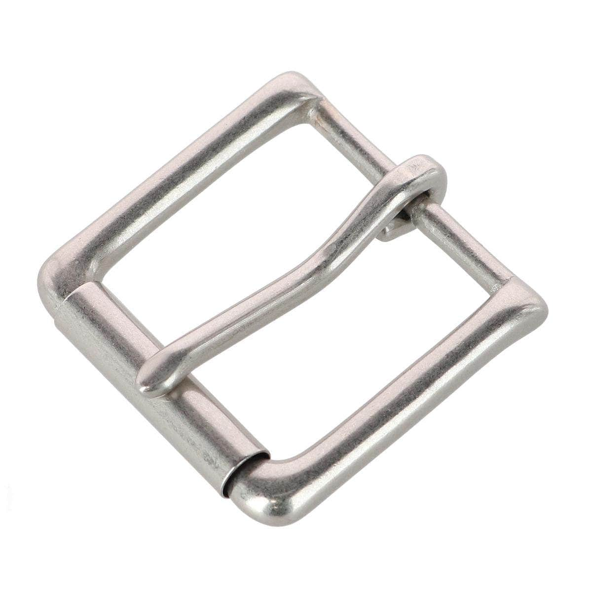 32mm Italian Solid Brass Roller Buckle Matte Finish