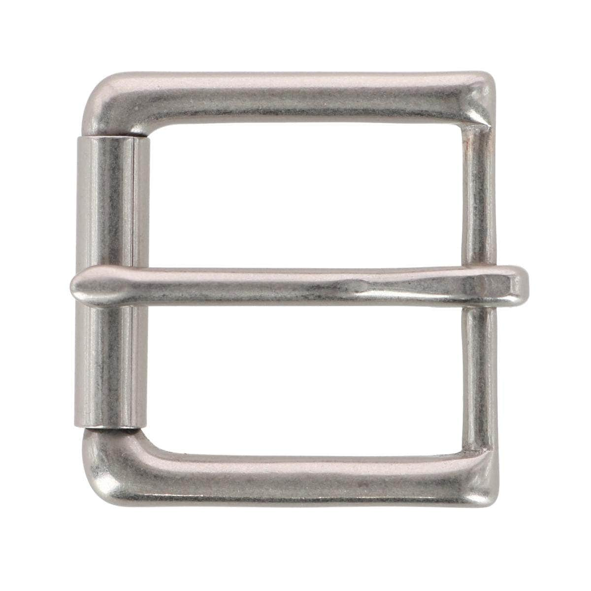 32mm Italian Solid Brass Roller Buckle Matte Finish