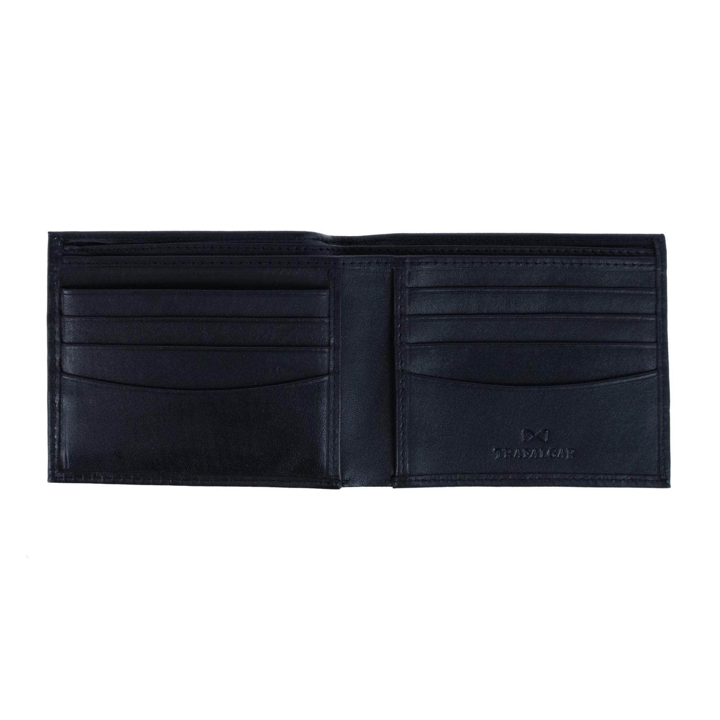 Orion Leather 8-Slot Bi-Fold Wallet with Removable ID Card Case