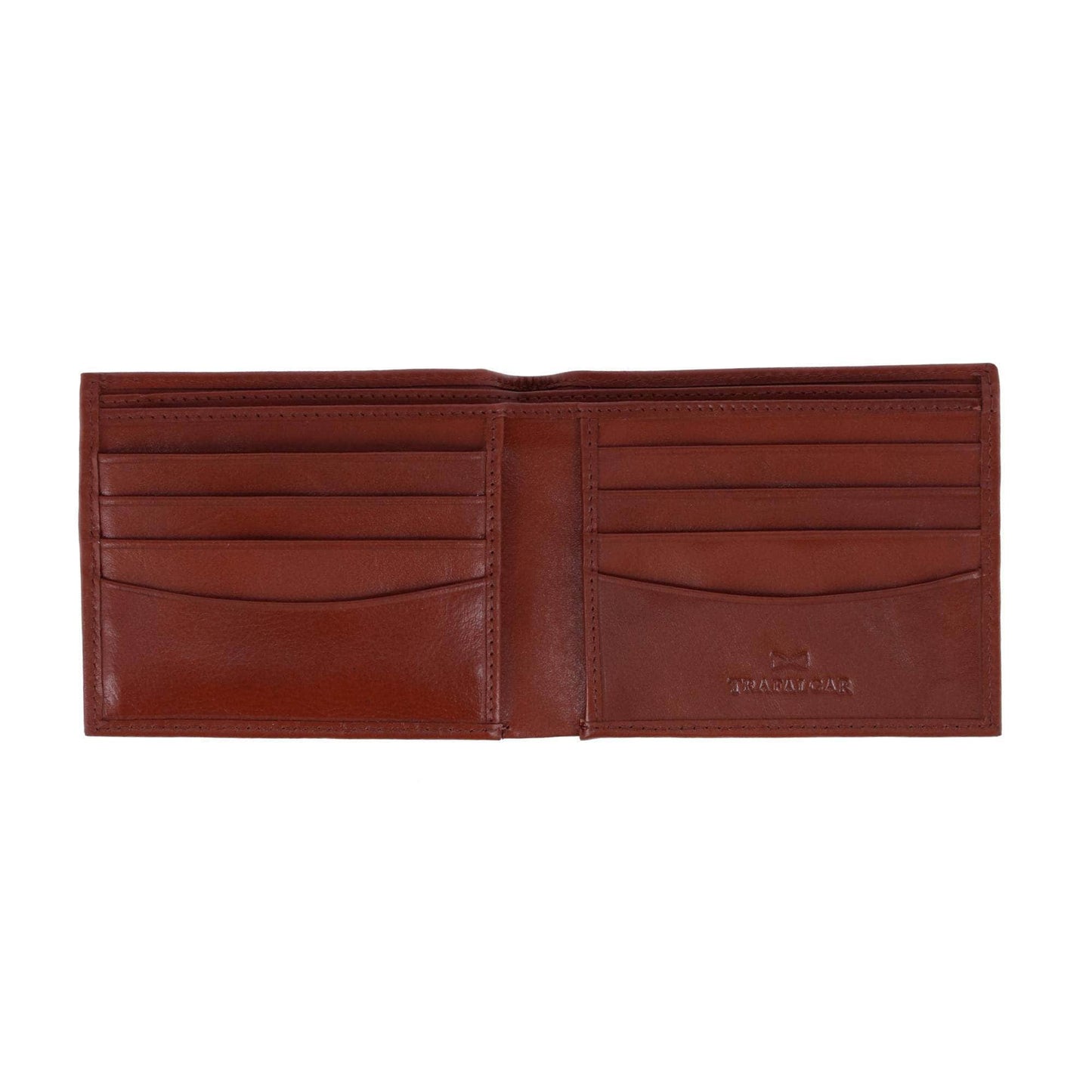 Orion Leather 8-Slot Bi-Fold Wallet with Removable ID Card Case