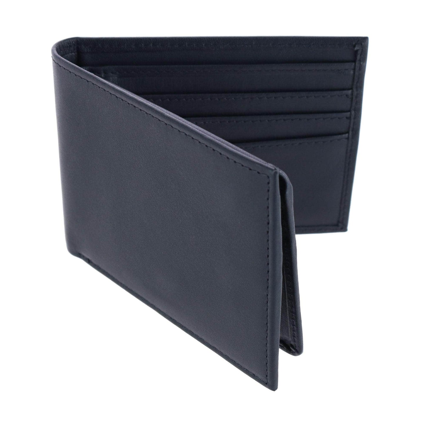 Sergio Genuine Leather RFID Bi-Fold Passcase Wallet