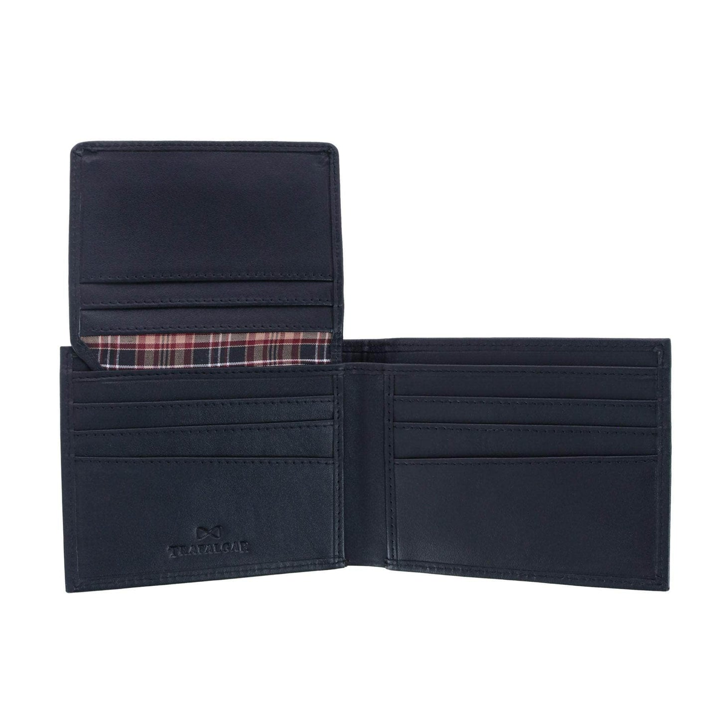 Sergio Genuine Leather RFID Bi-Fold Passcase Wallet