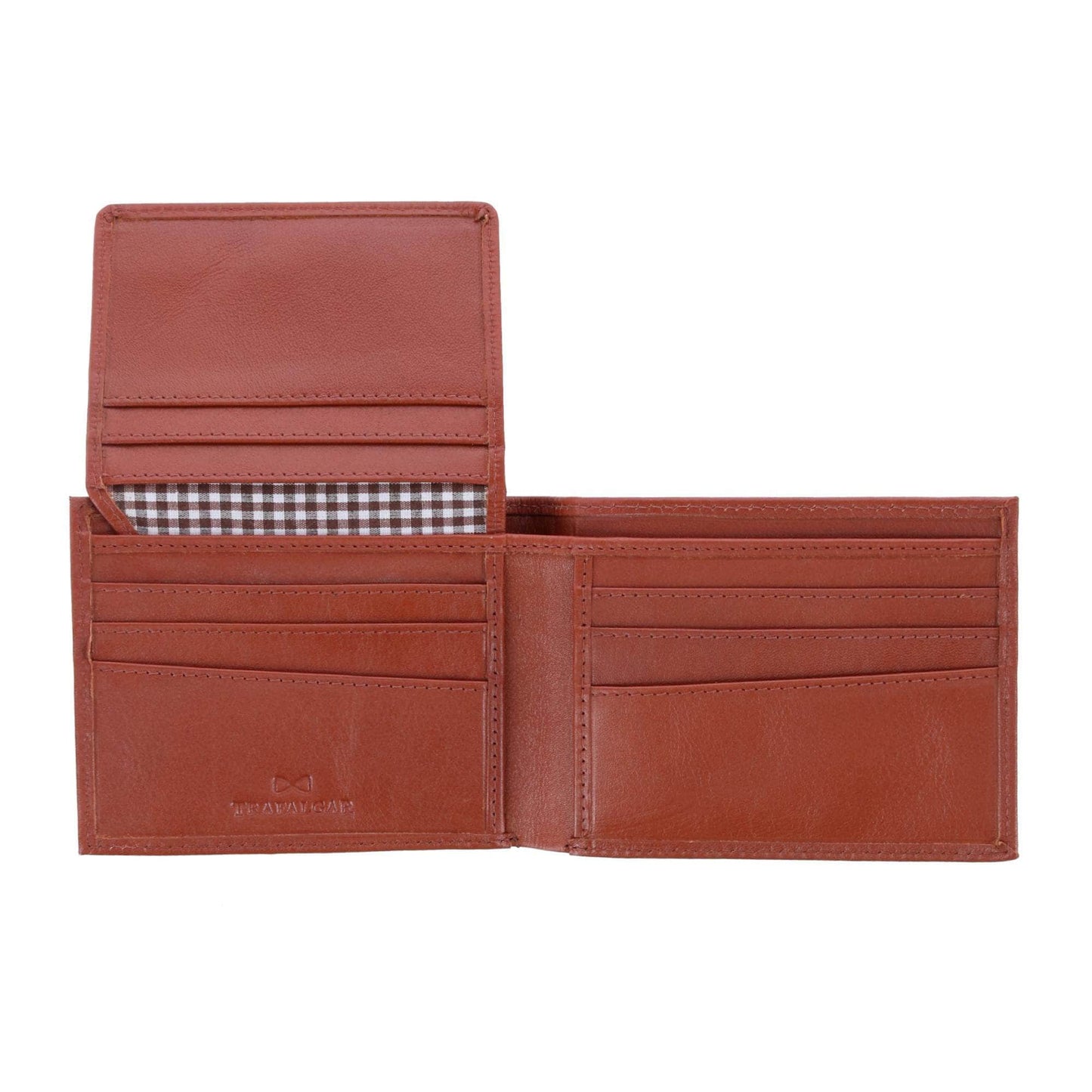 Sergio Genuine Leather RFID Bi-Fold Passcase Wallet