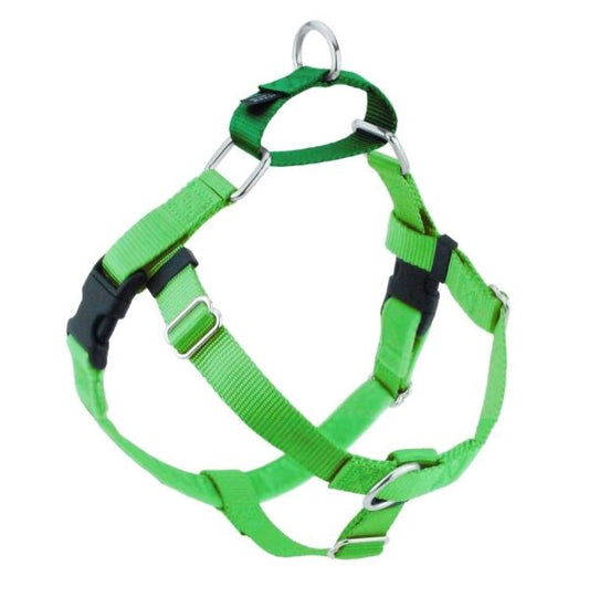 Neon Green Freedom No-Pull Dog Harness