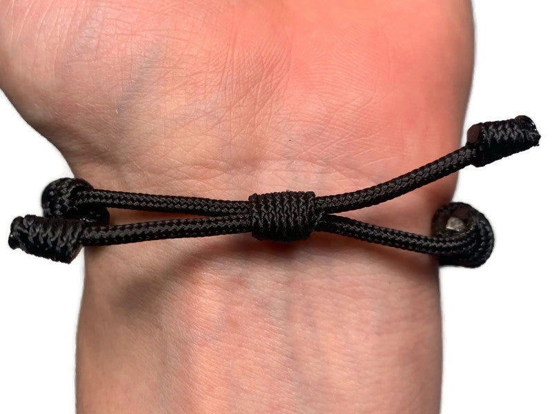 Black rope online bracelet